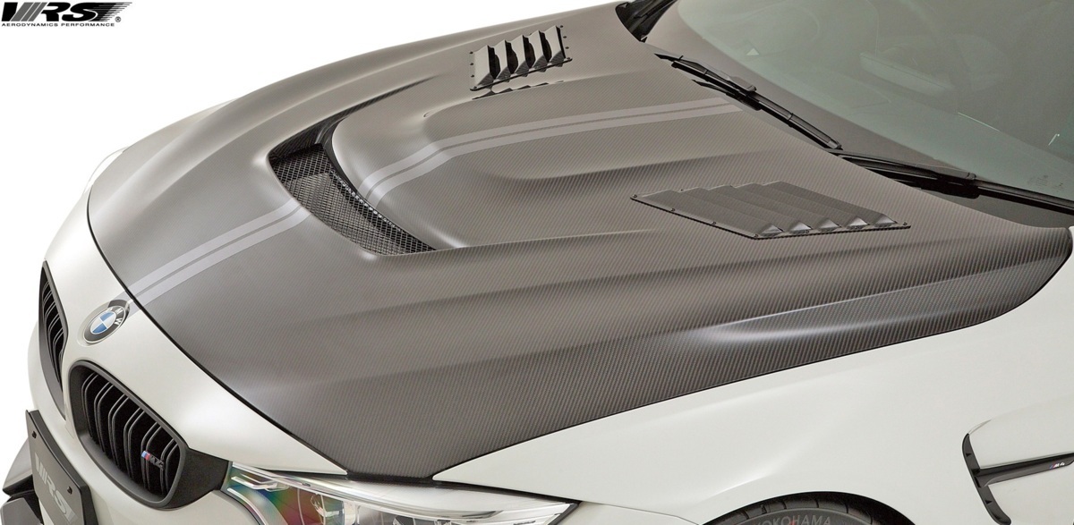 【M’s】F82 M4 クーペ (2014y-2020y) VARIS クーリングボンネットフード システム2 BMW カーボン CFRP バリス エアロ パーツ VBB-8212拍卖