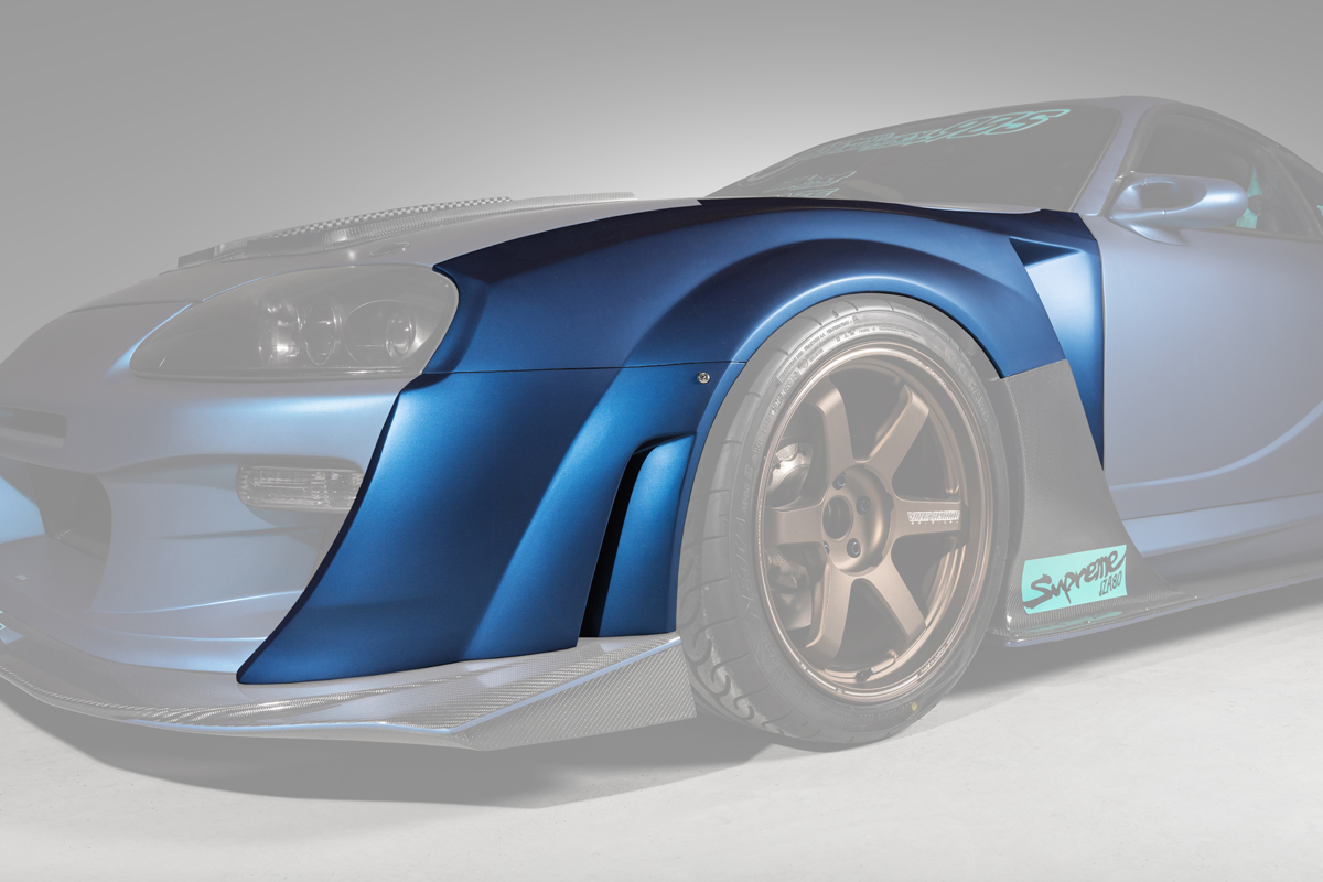 【M's】TOYOTA SUPRA JZA80 (1993y-2002y) VARIS Series Supreme フロントフェンダーキット 4PCS (片側60mm WIDE) VATO-208 バリス拍卖