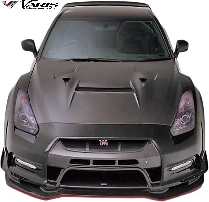 【M's】ニッサン R35 GT-R (2014Ver.) VARIS クーリング ボンネットフード VSDC バリス エアロ パーツ エアロボンネット 外装 VBNI-113拍卖