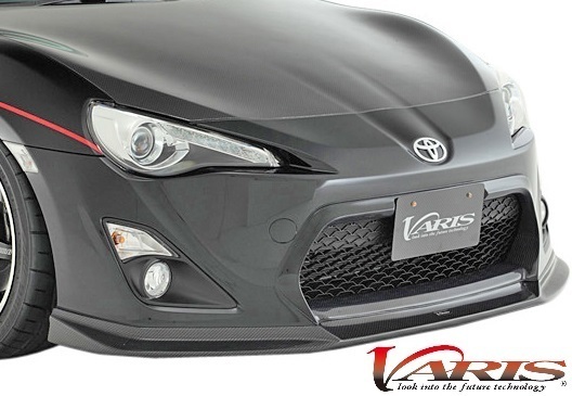 【M's】トヨタ 86 ZN6 (前期用) VARIS ARISING-I フロントスポイラー CARBON バリス エアロ VATO-033 ハチロク フロントリップスポイラー拍卖