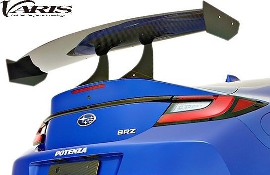【M’s】 GR86 ZN8 BRZ ZD8 (2021y-) VARIS ARISING-2 専用 GTウイング ストリートII スワンネック (1440mm) カーボン バリス VASU-413拍卖