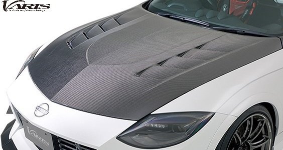 【M’s】日産 RZ34 フェアレディZ 後期 (2022y-) VARIS クーリングボンネット (CARBON+) カーボン バリス ヴァリス エアロ パーツ VBNI-130拍卖