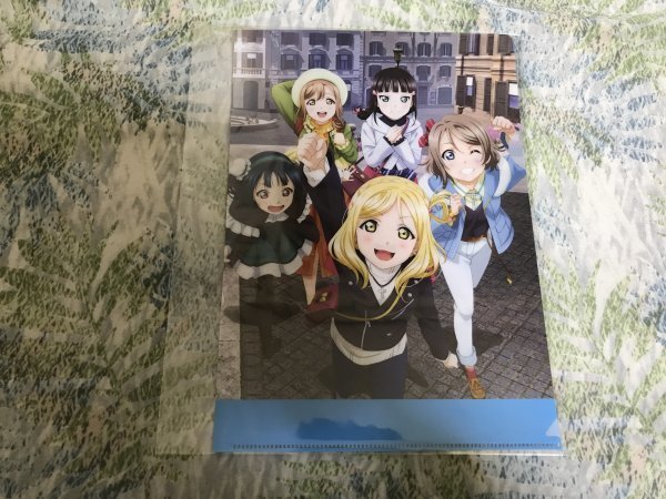 219クリアファイル ラブライブ!サンシャイン!!」 電撃G’s magazine特典 曜 花丸 果南 鞠莉 ダイヤ 梨子 千歌 ルビィ 善子拍卖
