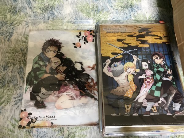 219クリアファイル 鬼滅の刃 ムービック 炭治郎&禰豆子 我妻善逸 嘴平伊之助 2枚セット拍卖