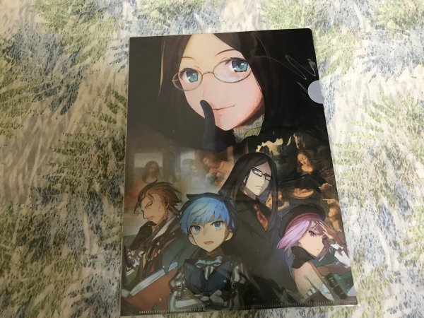 220クリアファイル FGO Fate/Grand Order FGO冬祭り 2016-2017 ダ・ヴィンチちゃん・コード拍卖
