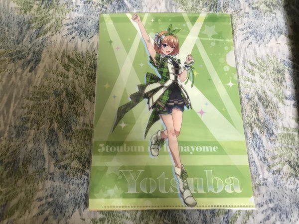 220クリアファイル 五等分の花嫁 コミケ C97 中野四葉 四葉 アイドルver.拍卖