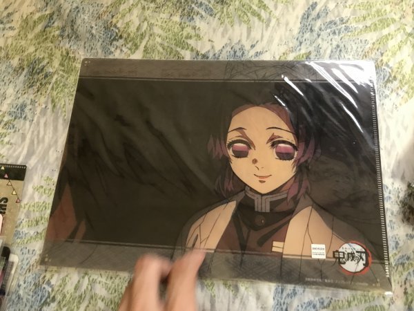 221クリアファイル 鬼滅の刃 ufotableカフェ 原画 禰豆子拍卖