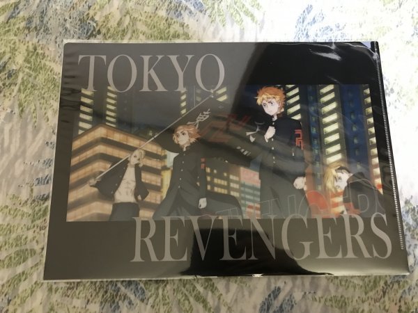 222クリアファイル 東京リベンジャーズ ムービック 花垣武道&佐野万次郎&龍宮寺堅&松野千冬(ED)拍卖
