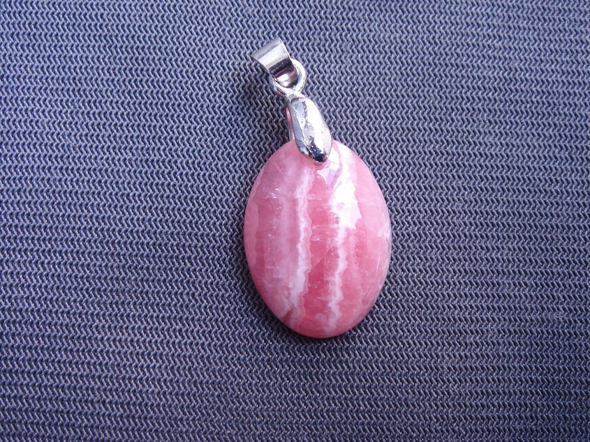 ★★風水お守り、極上品、天然インカローズロードクロサイトペンダントトップ☆M3拍卖