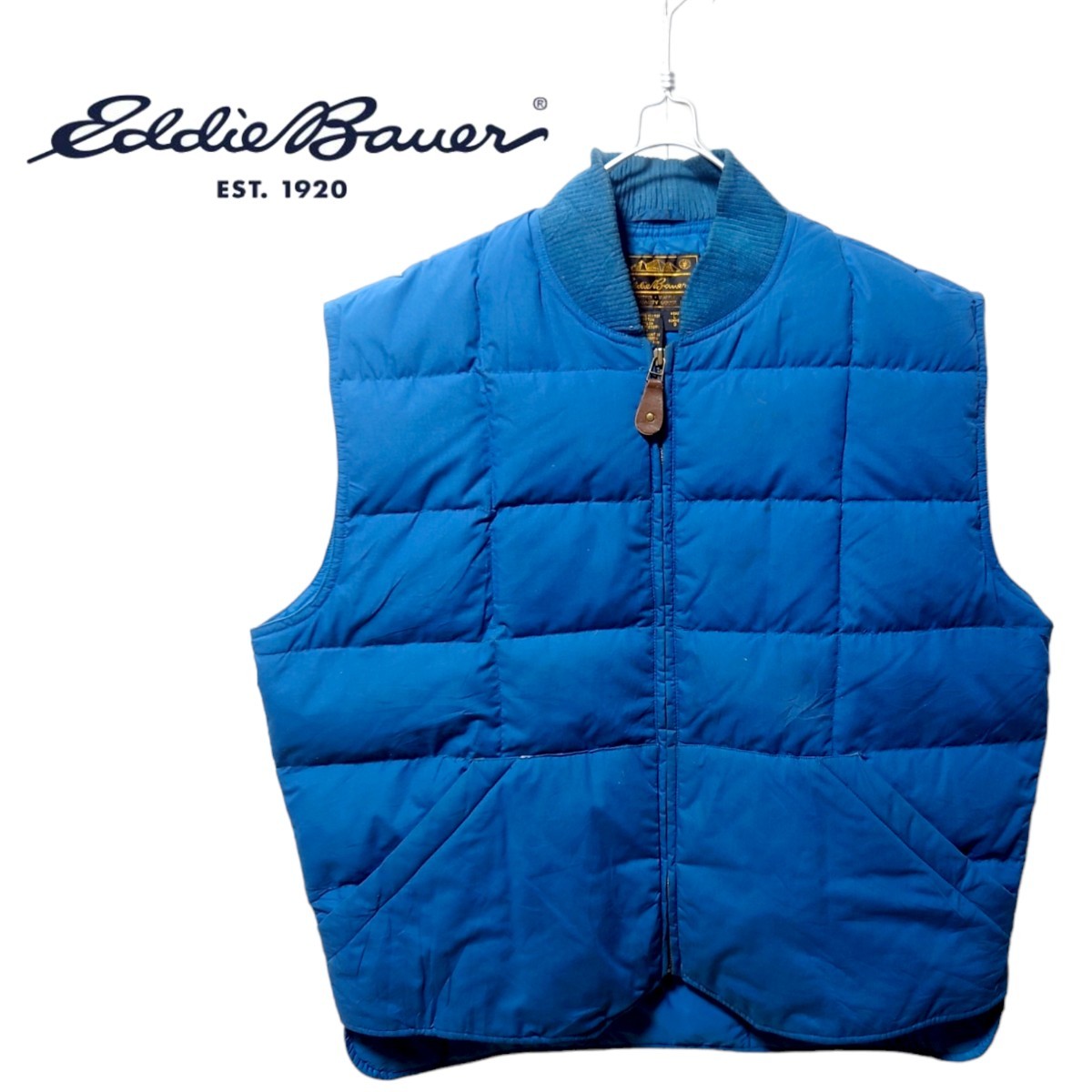 【Eddie Bauer】柴田ひかり着 80's グースダウンベストA-1341拍卖