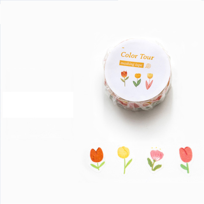 100枚 マスキングテープ ハート イラスト スクラップブッキング マステ 0018-9拍卖