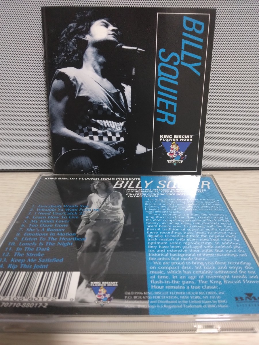 ☆BILLY SQUIER☆LIVE【ライヴ盤】ビリー・スクワイア レア CD 必聴拍卖