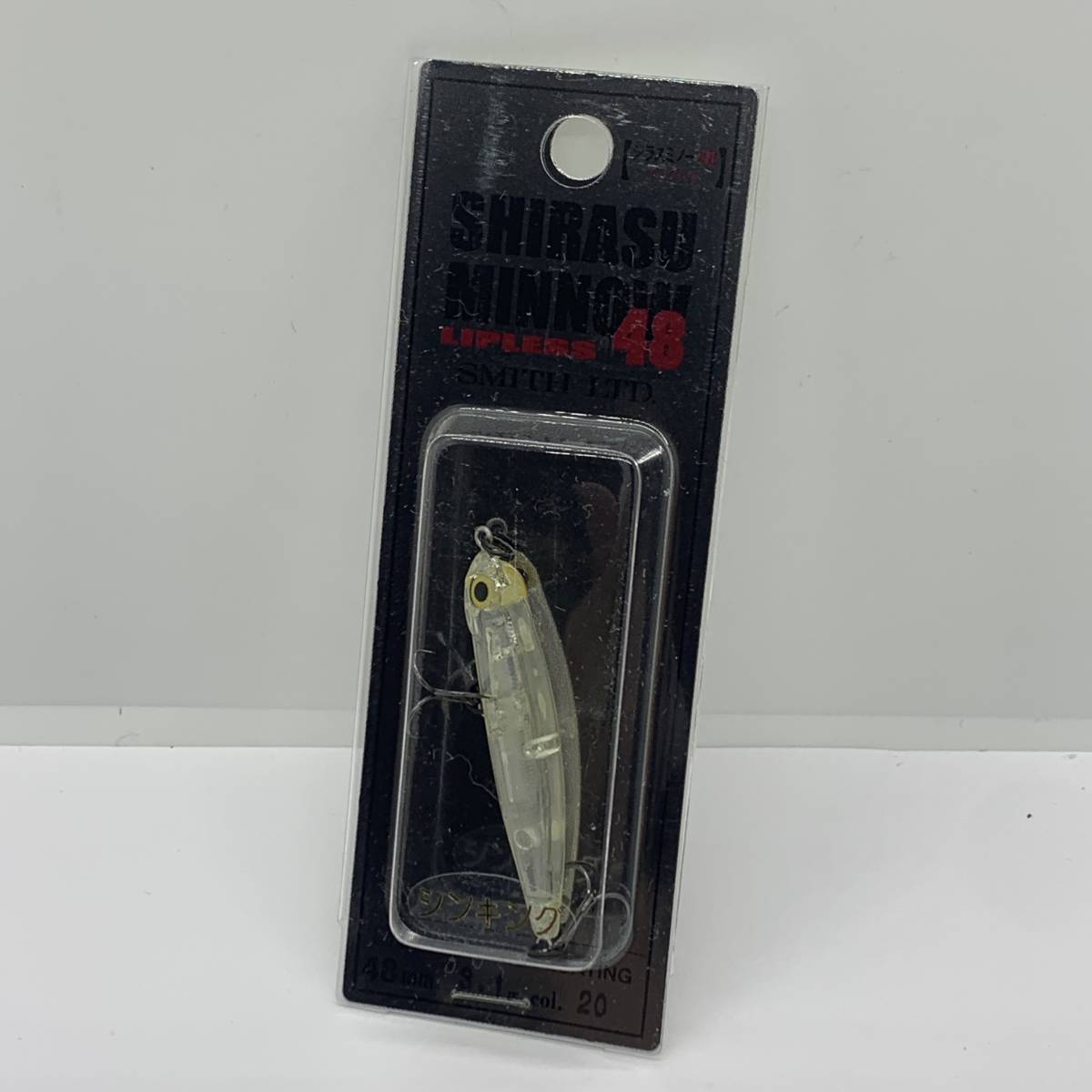 I-66210 スミス SMITH シラスミノー リップレス 48S拍卖