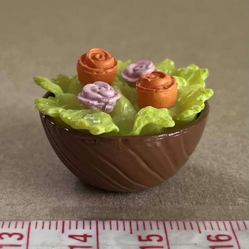 サラダ ミニチュア品 わたしもお料理できるもん リーメント ぷちサンプル拍卖