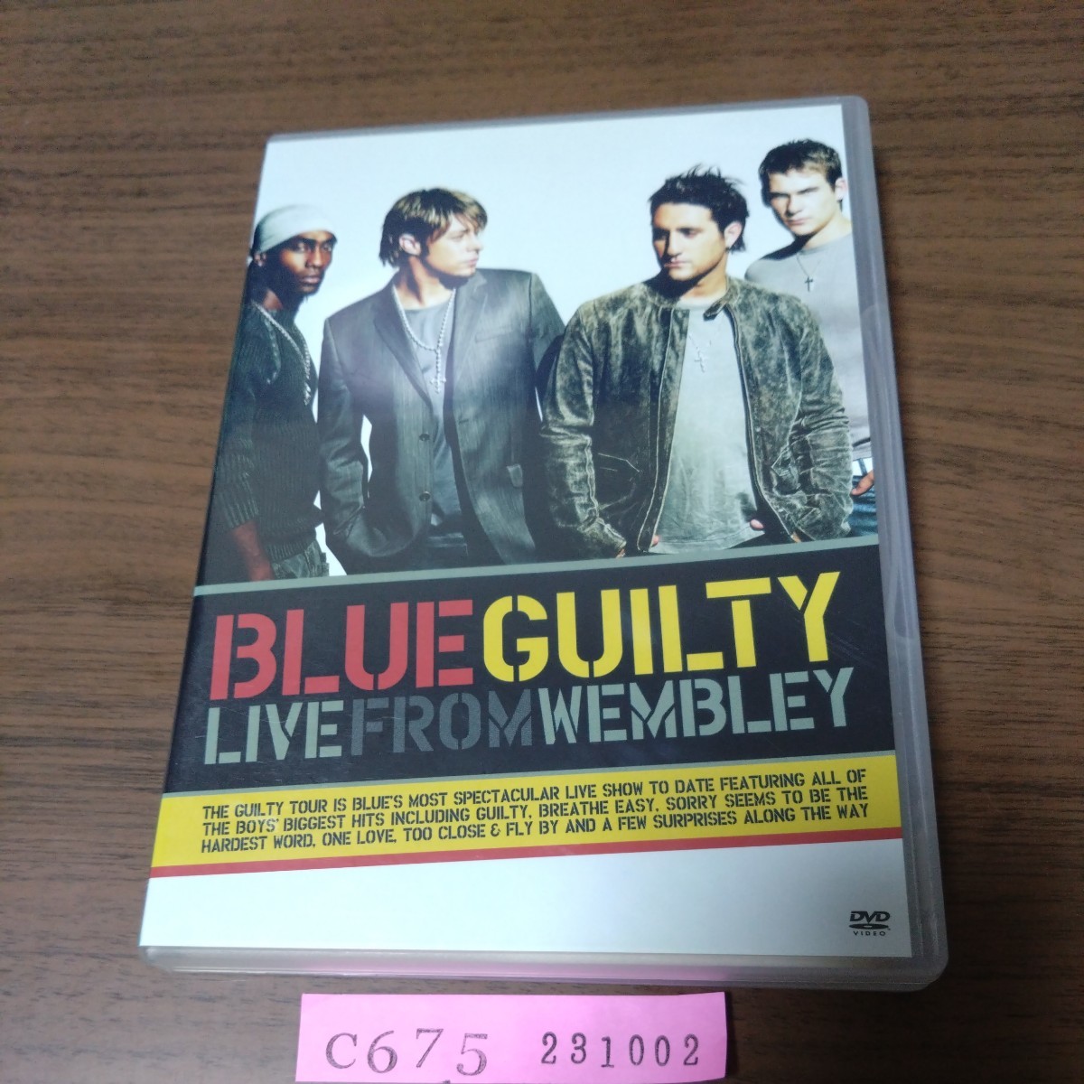 BLUE GUILTY ライヴ・フロム・ウェンブリー インポートDVD拍卖