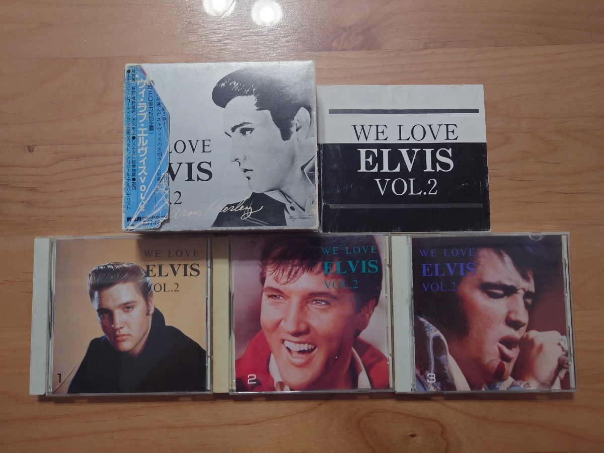 ★エルビス・プレスリー Elvis Presley★We Love Elvis Vol.2★3CD★カバー付★ケース破損あり★中古品拍卖