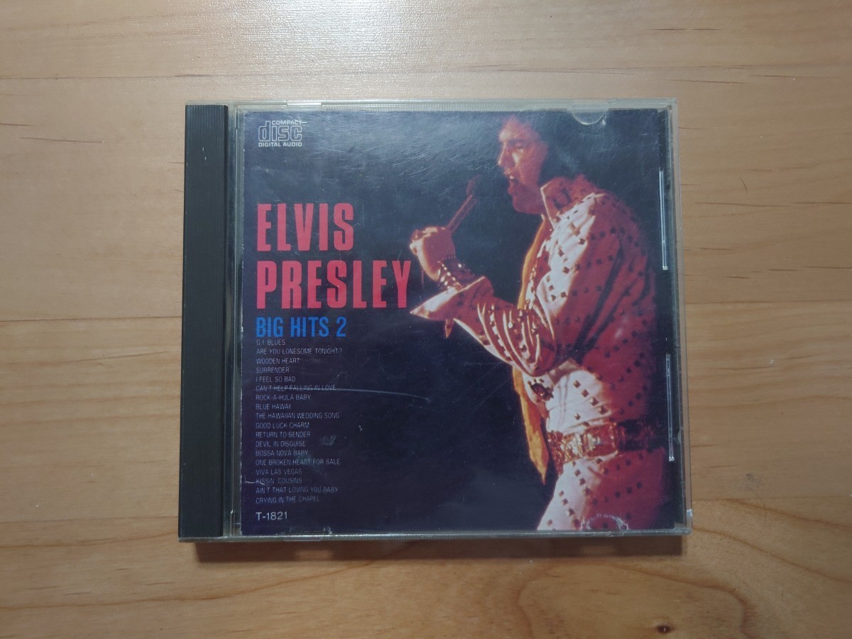 ★エルビス・プレスリー Elvis Presley★ビックヒッツ2★CD★中古品★ケース、ジャケット傷み、汚れ拍卖