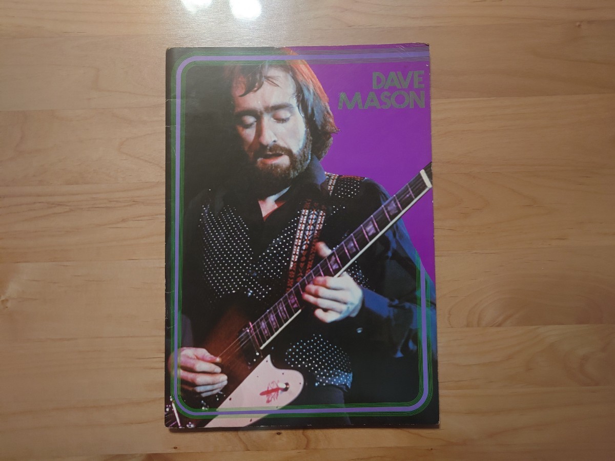 ★デイブ・メイソン DAVE MASON★日本公演1977★ツアーパンフレット★concert brochure★中古品拍卖
