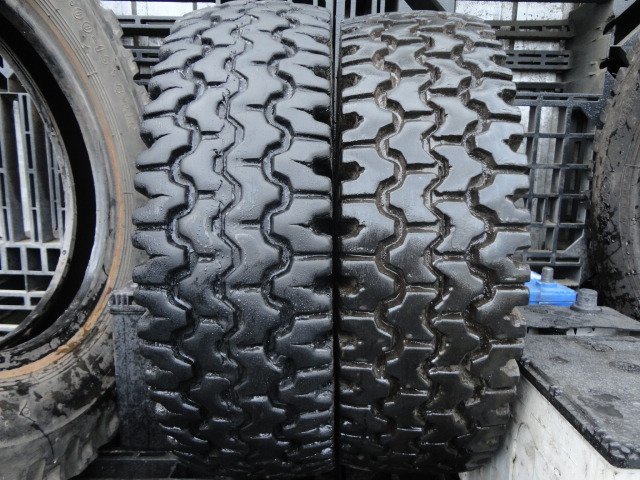 ●L131 冬 フォークリフト ブリヂストン INDUSTRIAL SNOW01 6.00-9 10PLY 2本拍卖