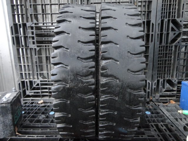 ●L126 夏 フォークリフト DUNLOP POWER LIFTER 6.00-15 10PR 2本 2021年製拍卖