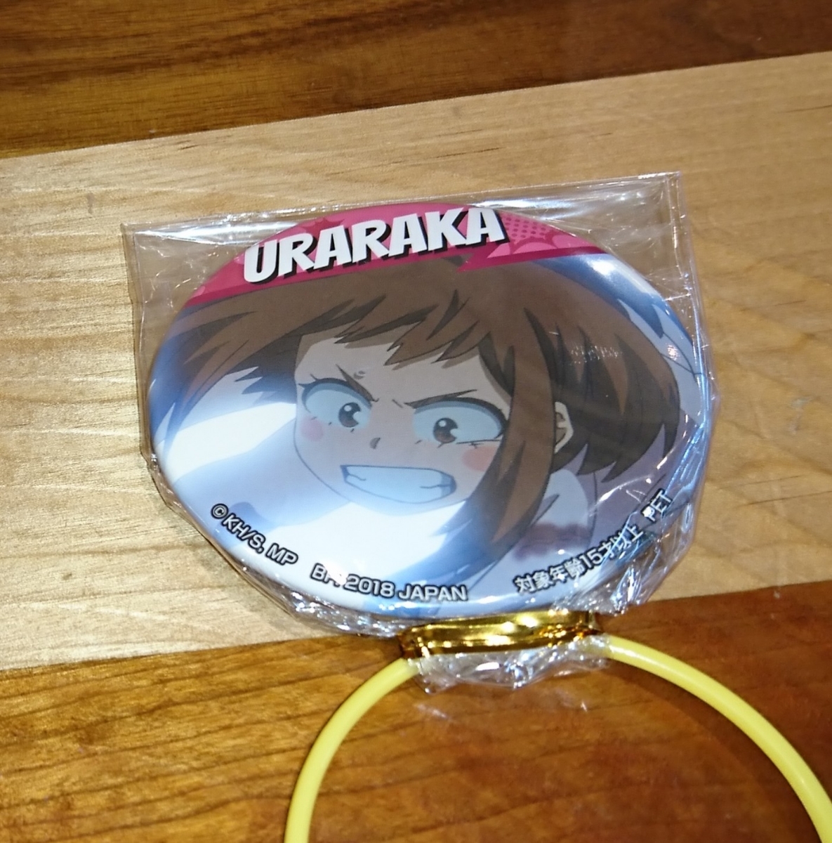 僕のヒーローアカデミア 缶バッジ MY HERO 麗日お茶子 ヒロアカ拍卖
