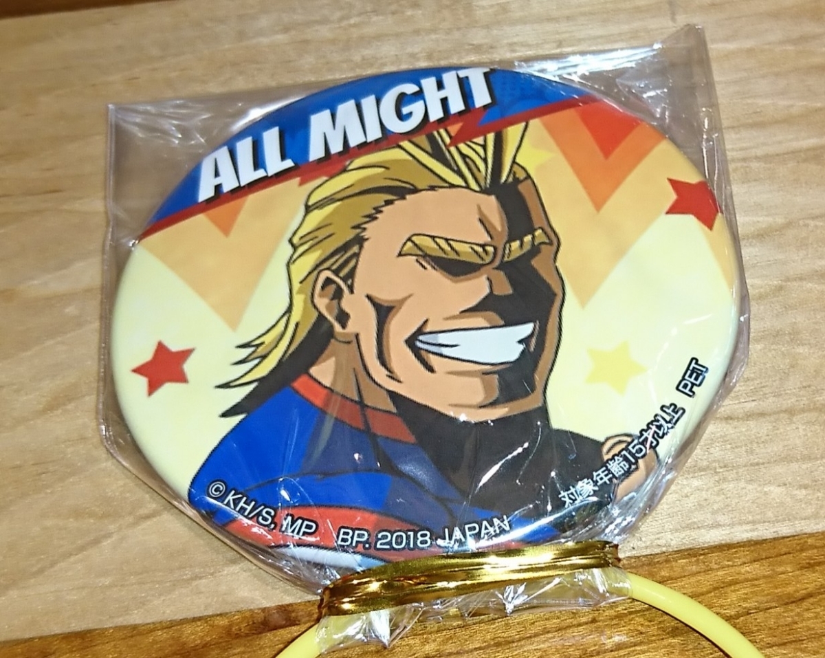 僕のヒーローアカデミア 缶バッジ MY HERO オールマイト ヒロアカ拍卖