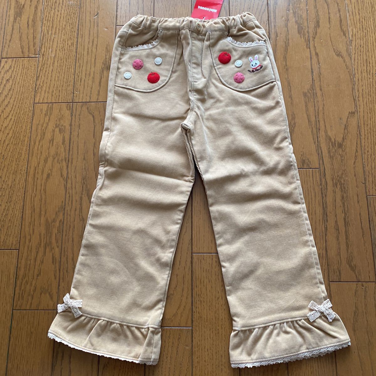 SALE 即決 新品 ミキハウス コーデュロイズボン 110拍卖