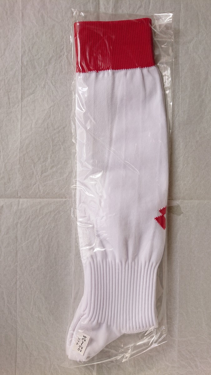 ★新品 lotto ロット ジュニア サッカーソックス ゲームストッキング soccer socks 22-24拍卖