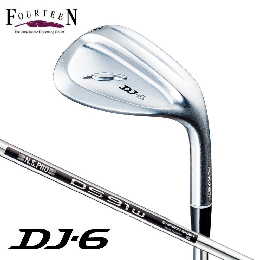 新品★フォーティーン★DJ-6 ウェッジ★2023★50°/17°★N.S.PRO DS-91w スチール★日本正規品拍卖