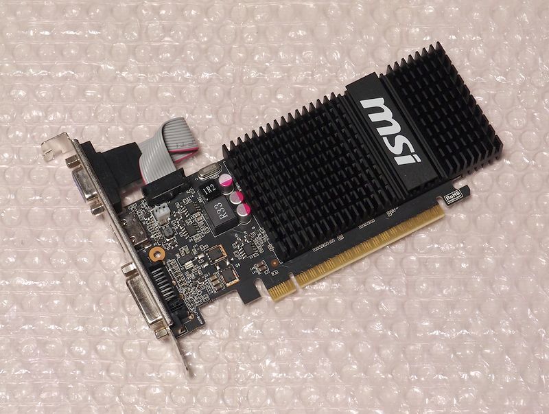 MSI N720-1GD3HLP NVIDIA GeForce GT 720 1GB拍卖
