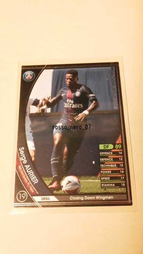 ☆WCCF2016-2017☆16-17☆082☆黒☆セルジュ・オーリエ☆パリ・サンジェルマンFC☆Serge Aurier☆Paris Saint-Germain FC☆拍卖