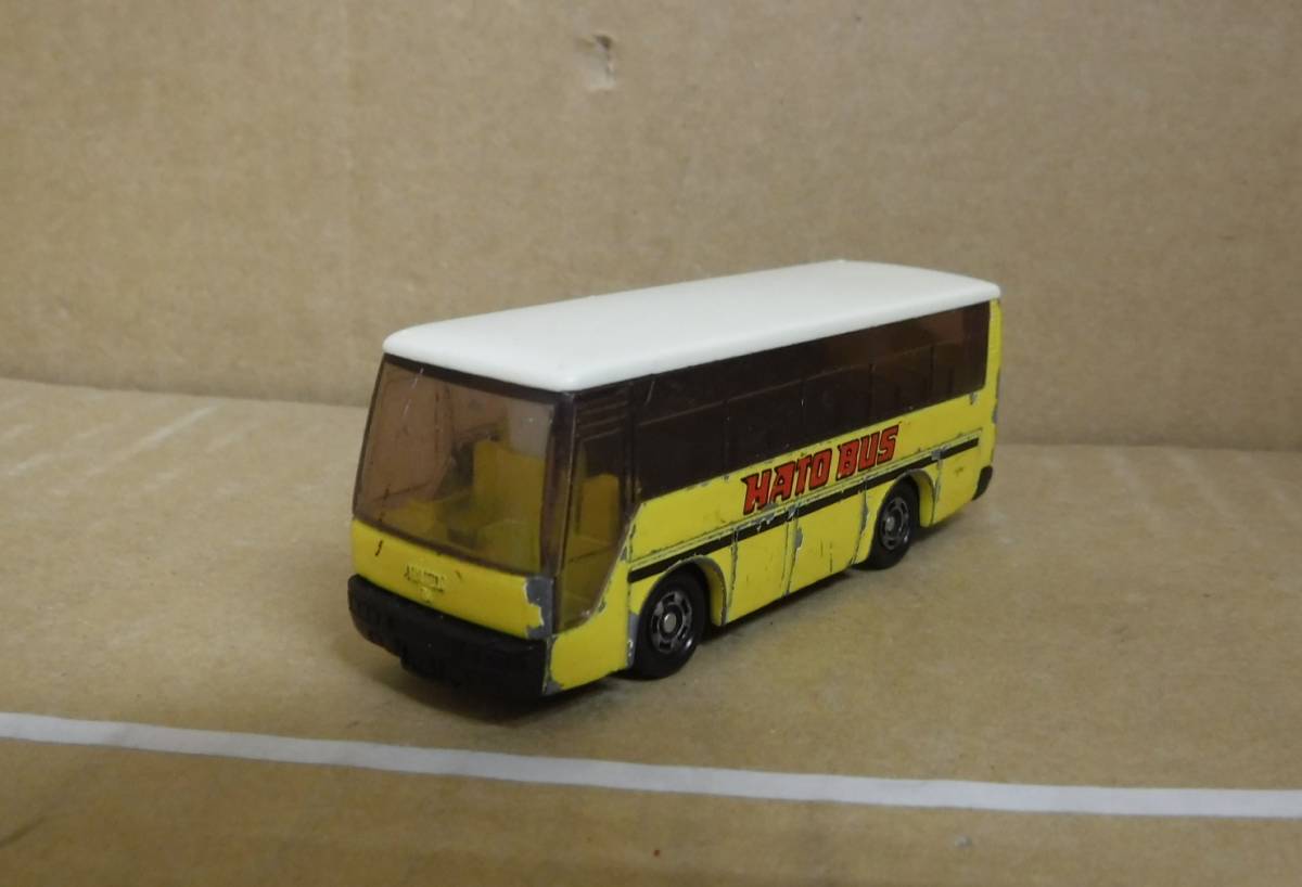 【中古品】トミカ いすゞ スーパーハイデッカーバス はとバス NO.41 白・黄 1/145 中国製拍卖