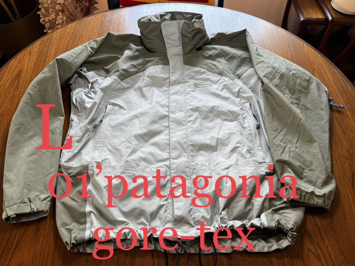 01' patagonia gore-tex jacket vintage パタゴニア マウンテンパーカー ゴアテックス ヴィンテージ 古着拍卖