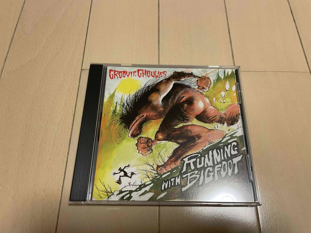 ★Groovie Ghoulies『Running With Bigfoot』CD★pop punk/parasites/queers/apers/look out拍卖