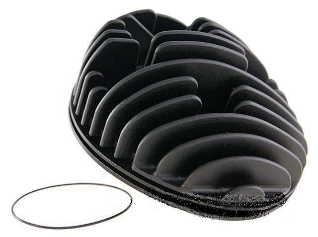 製造廃止品 Vespa ベスパ PX Rally ラリー シリンダーヘッド マロッシ 210c.c. キット用 黒拍卖