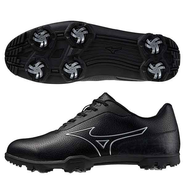 ☆【新品】ミズノ ワイドスタイルライトST シューズ 51GQ234009 ブラック 25.5cm拍卖