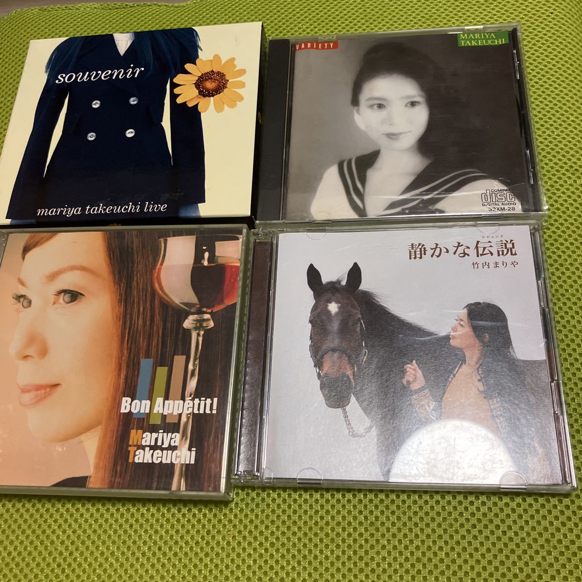 竹内まりや/ souvenir ライブ盤、ヴァラエティ、ボナペティ、静かなる伝説 DVD付き拍卖