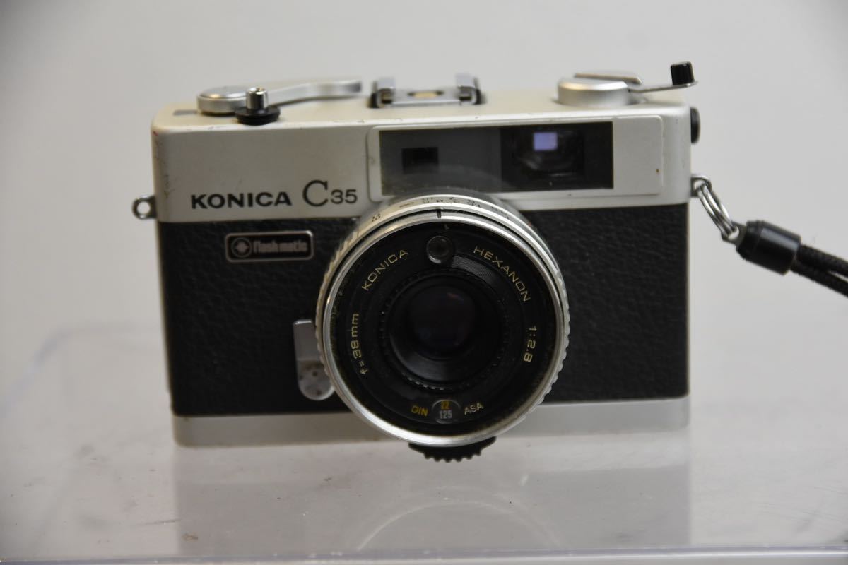 カメラ コンパクトフィルムカメラ レンジファインダー KONICA コニカ C35 F2.8 38mm Y57拍卖