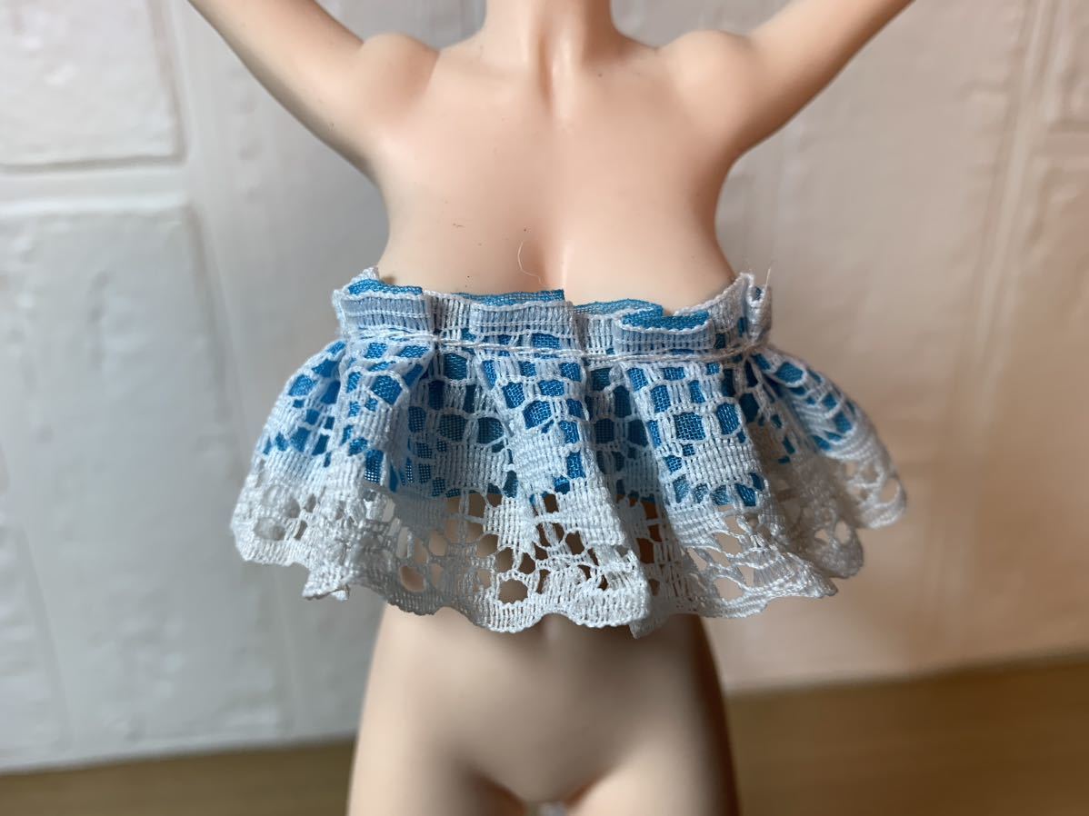 1/6 フィギュア ドール TBLeague 衣装 レースブルーブラ かわいい きれい 人形 クールガール カスタムドール 素体は付きません。拍卖
