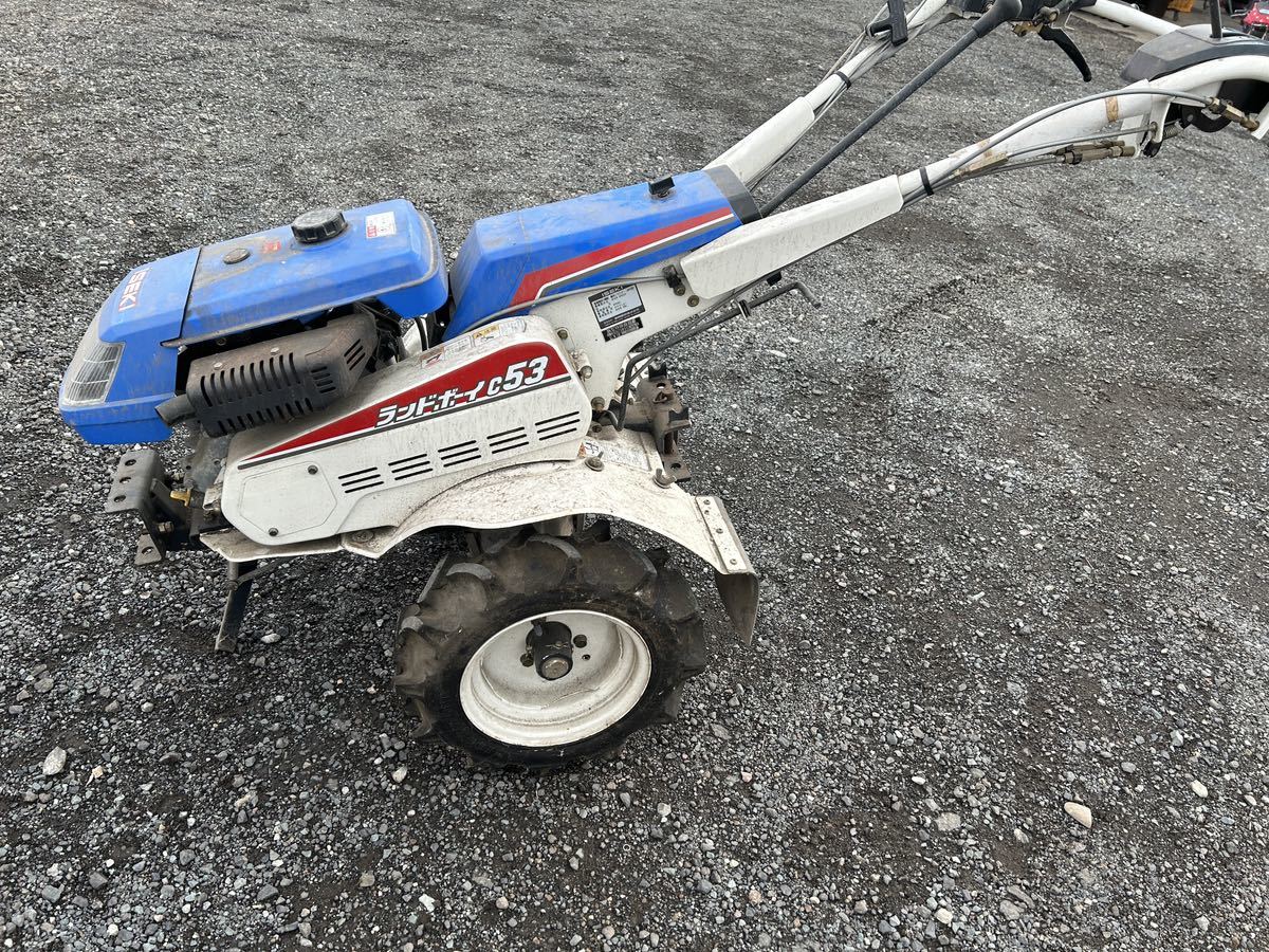 耕運機 管理機 ランドボーイc53 農機用トラクター イセキ KVC50 003141 イセキ 動作未確認拍卖