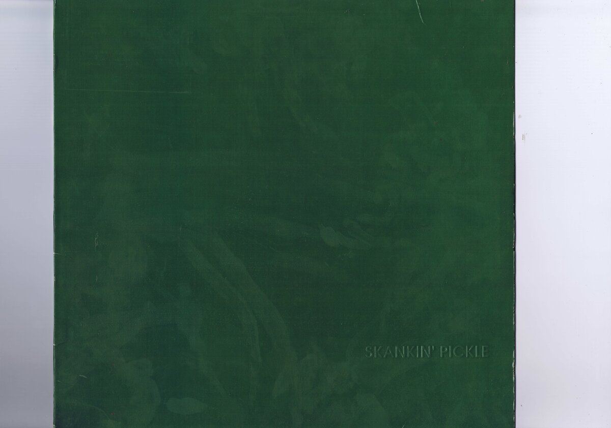 盤質良好 US盤 LP Skankin' Pickle / The Green Album インサート付き DSR-42拍卖