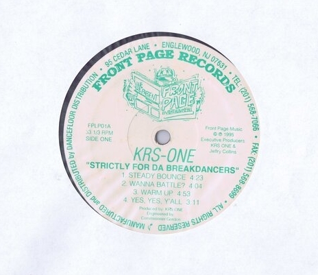 盤質良好 US盤 LP KRS-One / Strictly For Da Breakdancers FPLP01拍卖