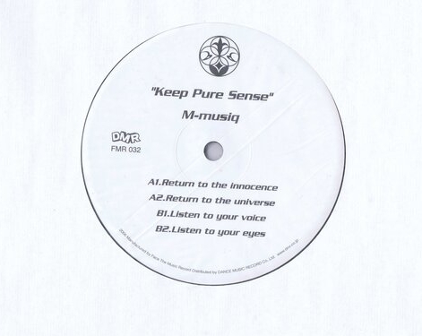 盤質新品同様 国内盤 12inch M-Musiq / Keep Pure Sense FMR 032拍卖