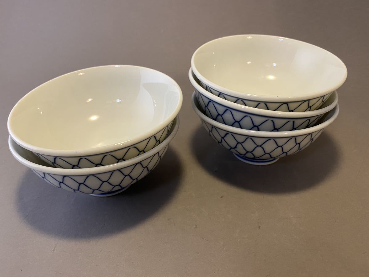 飯茶碗 5客拍卖