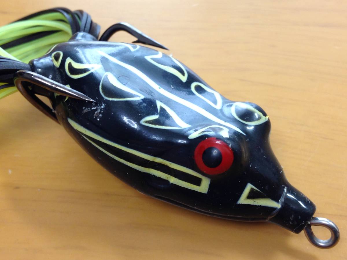 ★BASS PRO SHOPS★ バスプロショップス カーミーフロッグ ライトニング ※塗装剥げや傷あり #18-1592拍卖