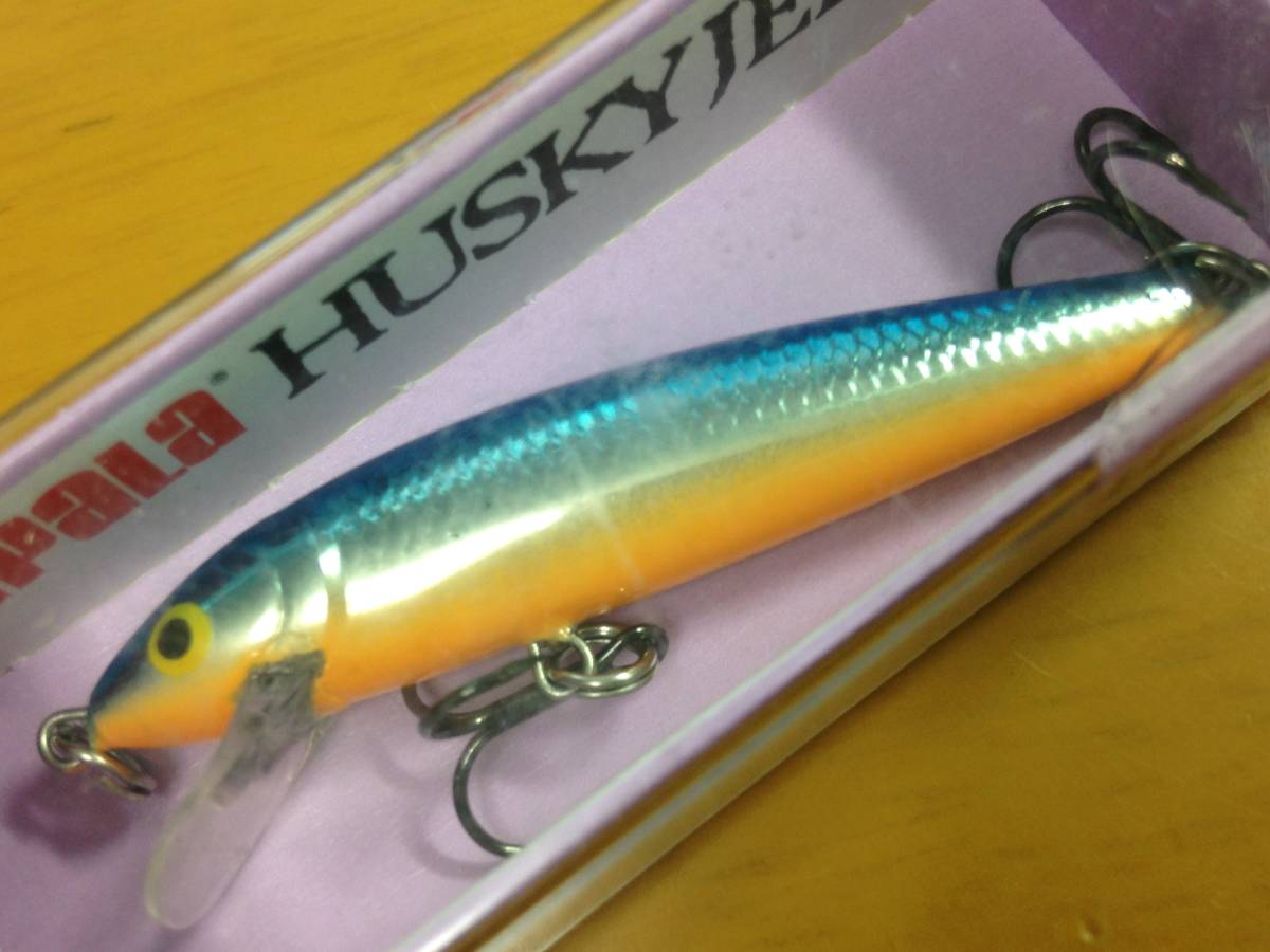 ★RAPALA★ HJ-6 SB ラパラ ハスキージャーク 6cm シルバーブルー 検索用 管釣り エリア トラウト #20-473拍卖