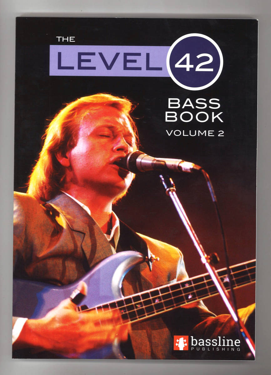 【ベーススコア】LEVEL42/BASS BOOK VOLUME2 マーク・キング レベル42 ★送料無料 楽譜 TAB譜 フュージョン ファンク拍卖
