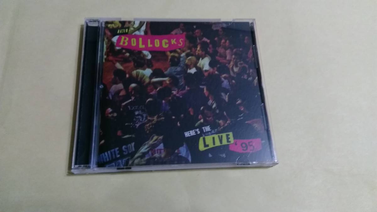 送料込 The Bollocks ‐ Here's The Live 95拍卖
