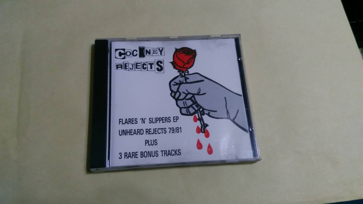 Cockney Rejects ‐ Flares 'n' Slippers EP Unheard Rejects 79/81☆Last Resort Cock Sparrer 4-Skins Red Alert Evil Conduct Oxymoron拍卖