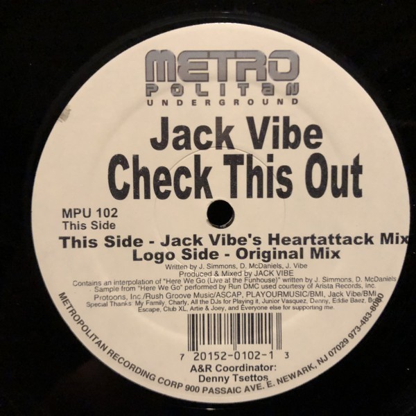 Jack Vibe / Check This Out拍卖